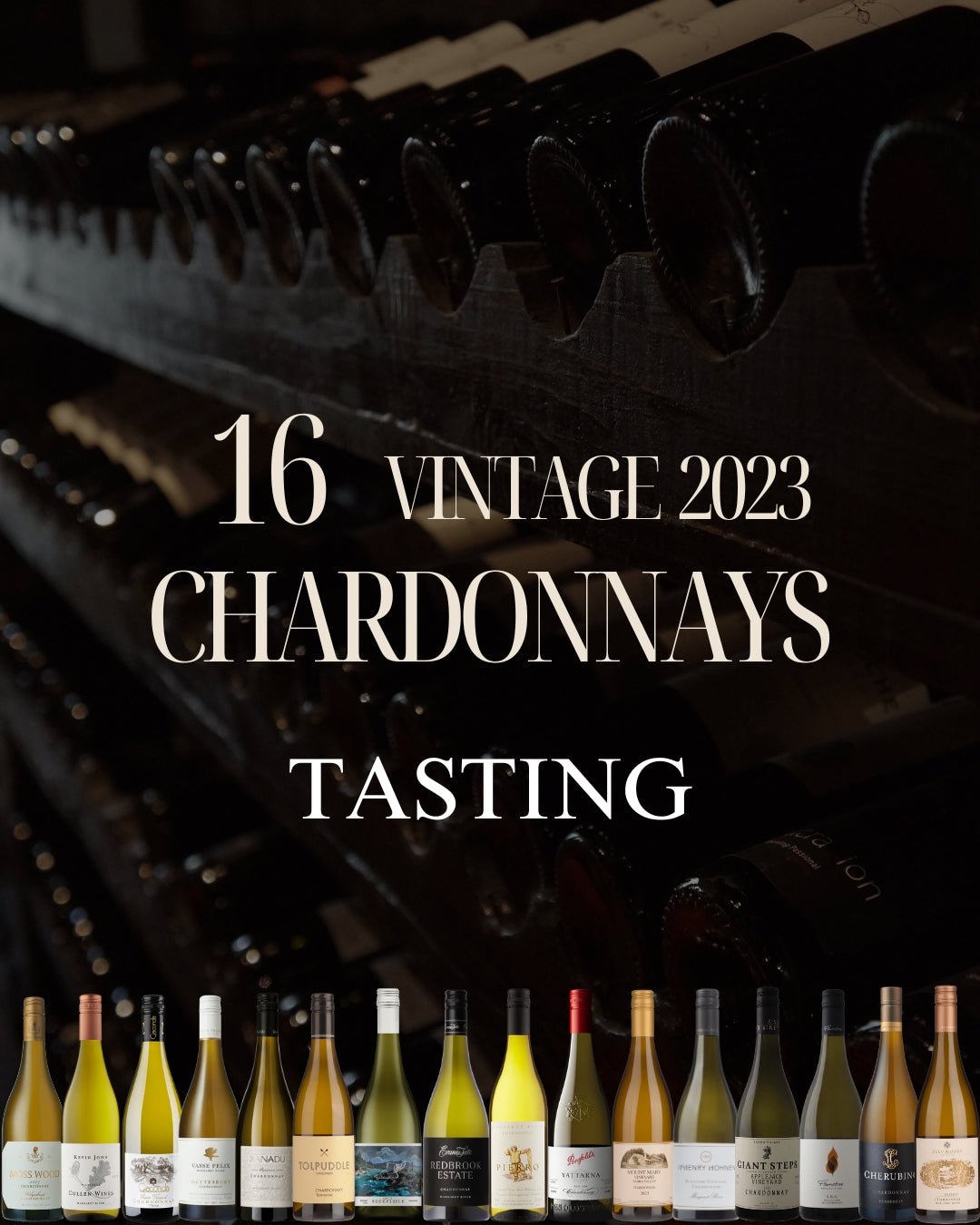 16 Australian Chardonnays - 2023 Vintage Tasting | Sat 27 Dec