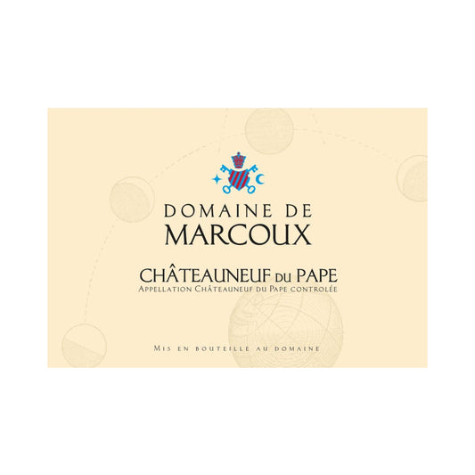 2021 Domaine de Marcoux Chateauneuf-du-Pape front label