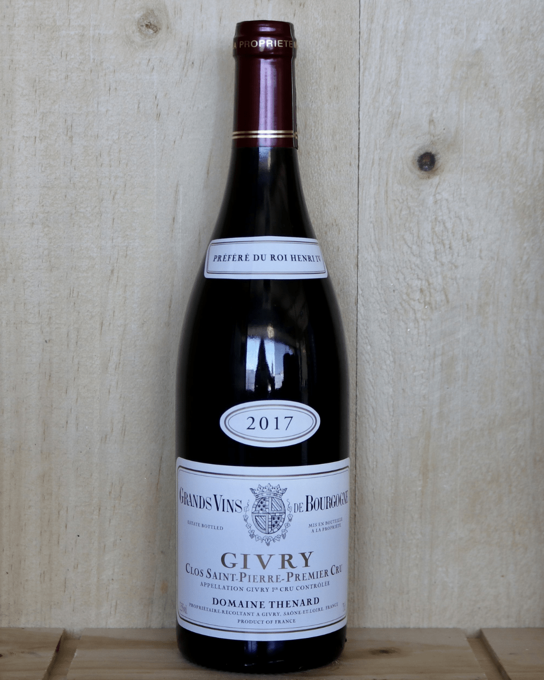 2017 Domaine Thenard 'Clos Saint - Pierre' 1er Cru | Givry