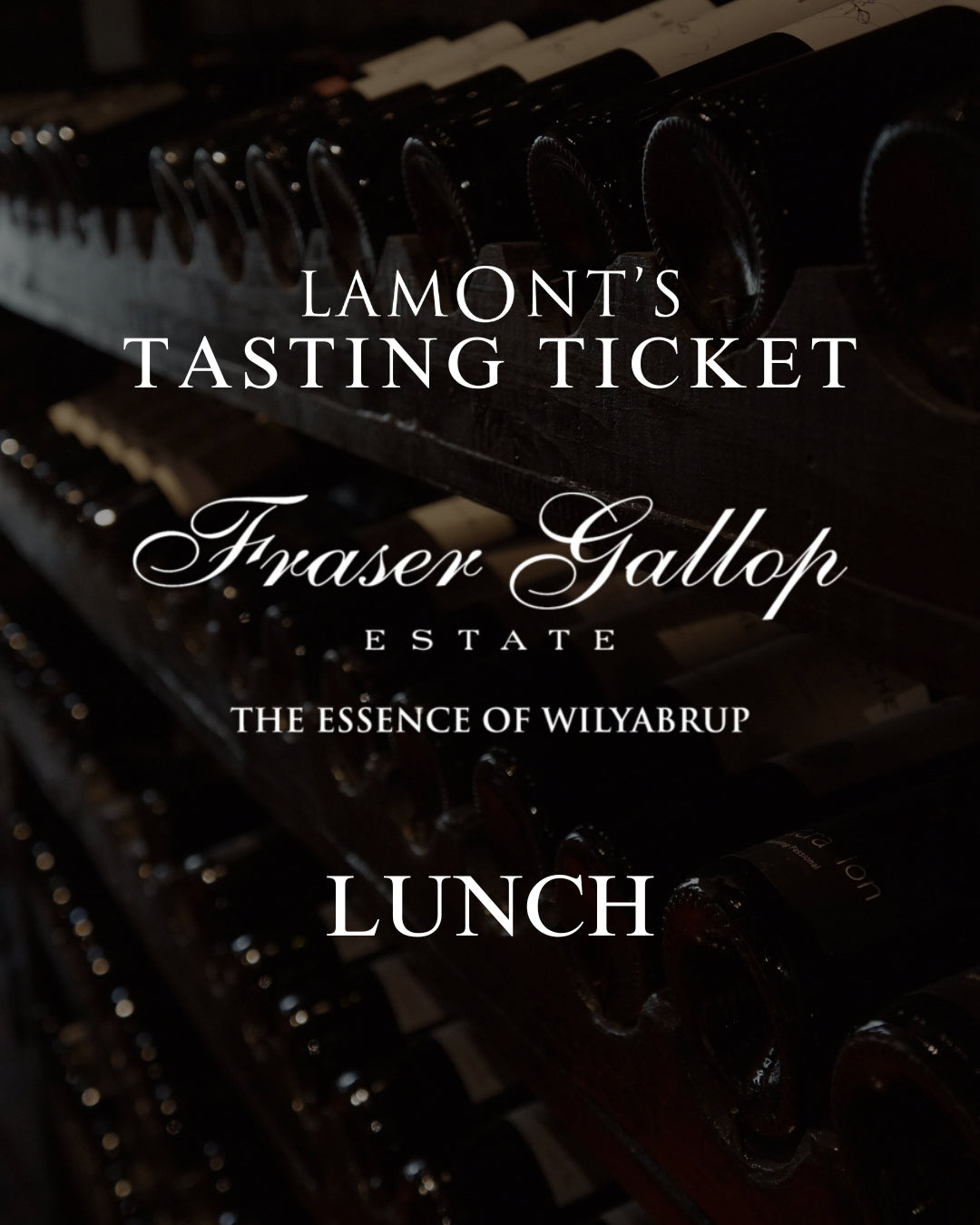 Fraser Gallop Lunch | Sun 12 Oct