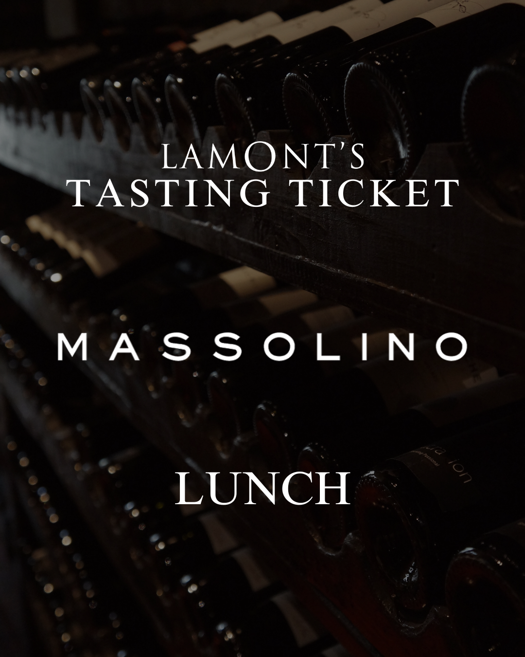 Massolino Lunch | Sat Aug 1