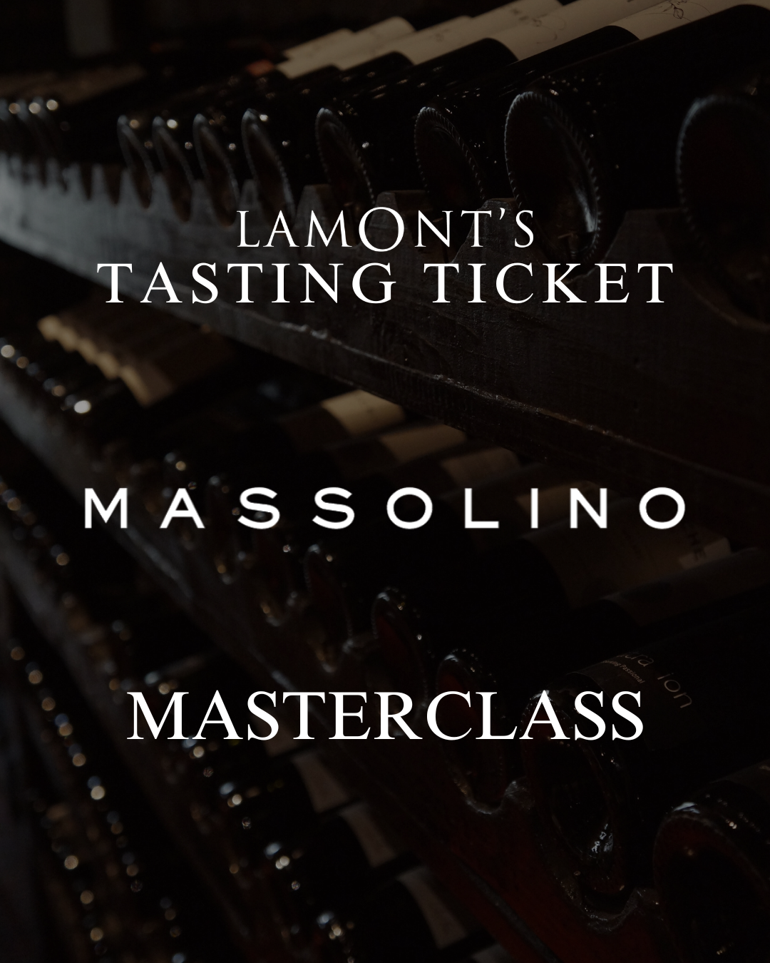 Massolino Masterclass | Sat Aug 1