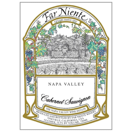 2020 Far Niente Napa Valley Cabernet Sauvignon front label