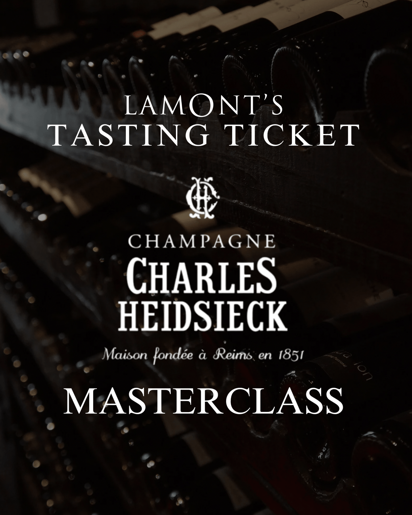 Charles Heidsieck 'The Soul of Charles' Masterclass