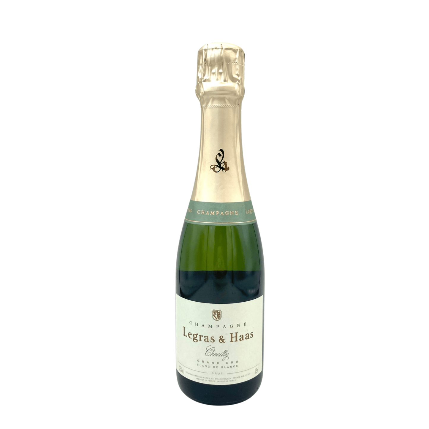 NV Legras & Haas Blanc de Blancs Grand Cru 375ml (Half Bottle)