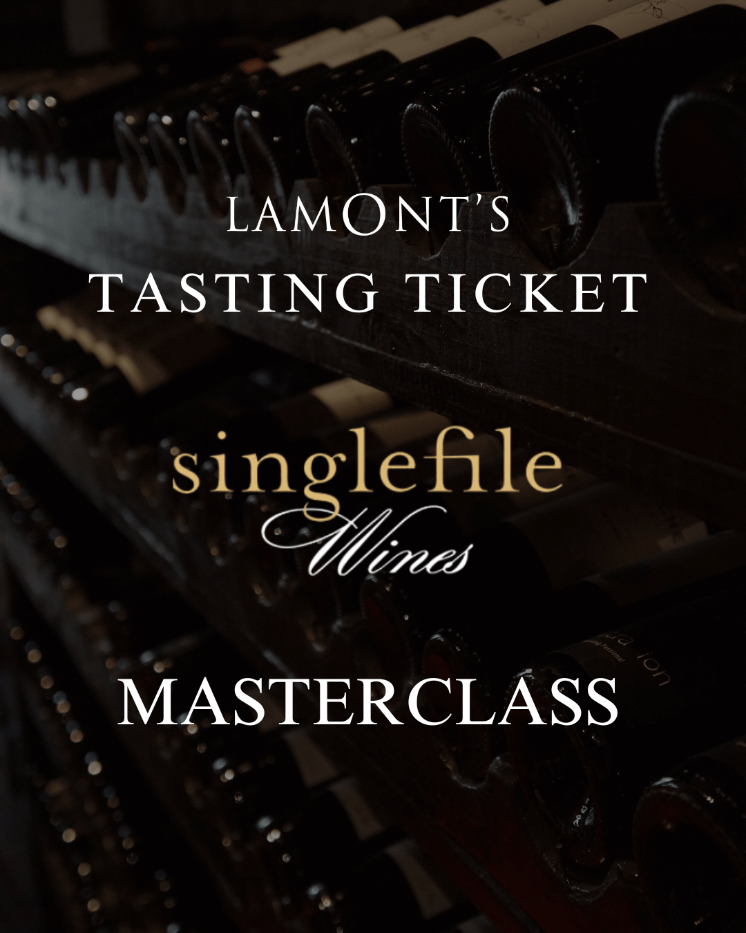 Singlefile Masterclass: The Pre - Release Tasting
