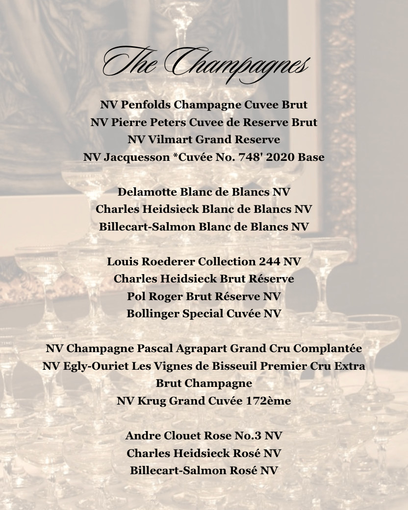 The Annual Champagne Brunch | Sun 16 Nov