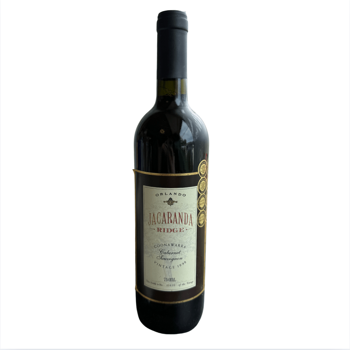 1998 Orlando Jacaranda Ridge Cabernet Sauvignon [Museum]