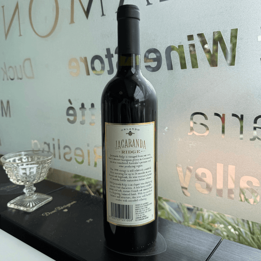 1998 Orlando Jacaranda Ridge Cabernet Sauvignon