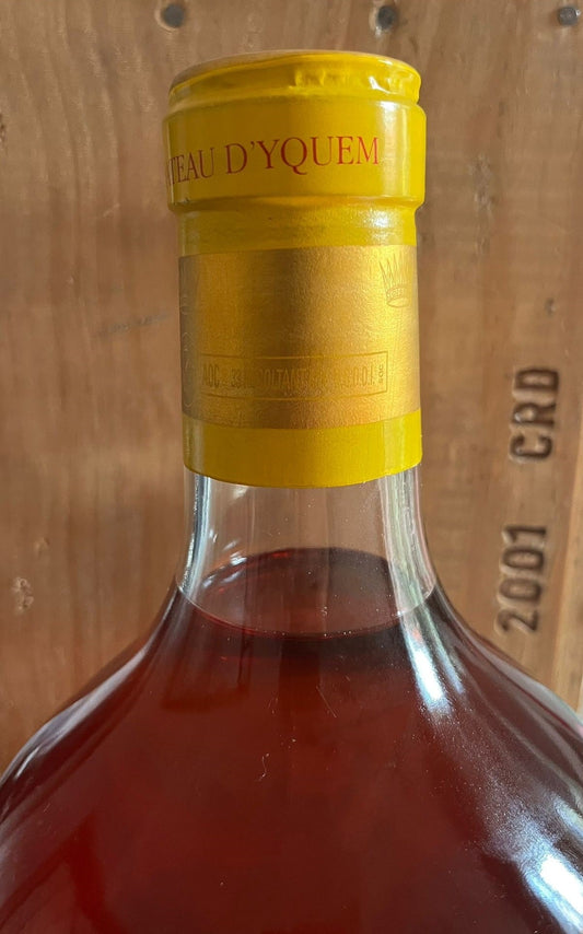 2001 Chateau d'Yquem Sauternes Imperial 6L Capsule