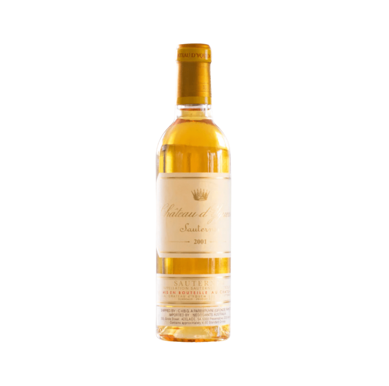 2001 Chateau d'Yquem Sauternes 375ml – Bordeaux