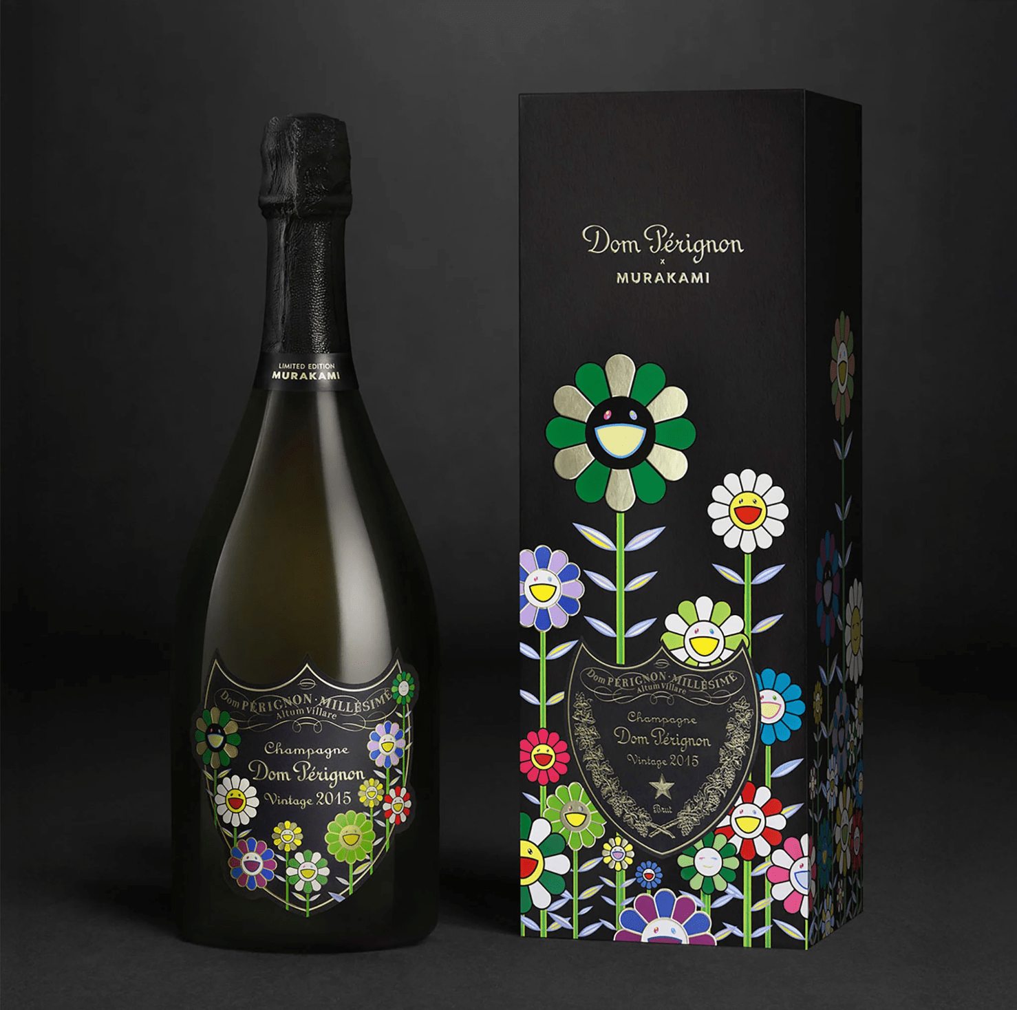 2015 Dom Pérignon Takashi Murakami + Gift Box (Limited Edition) – Champagne