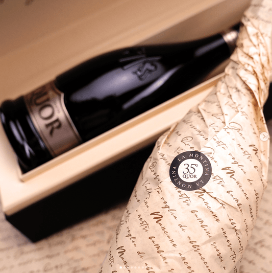 2018 La Montina Franciacorta Quor Nature - Wooden Box