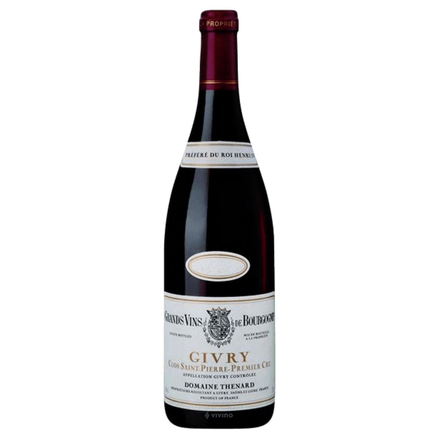 2018 Domaine Thenard Givry 1er Cru Clos Saint Pierre | Pre-Arrival Offer