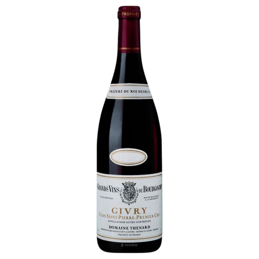 2018 Domaine Thenard Givry 1er Cru Clos Saint Pierre | Pre-Arrival Offer
