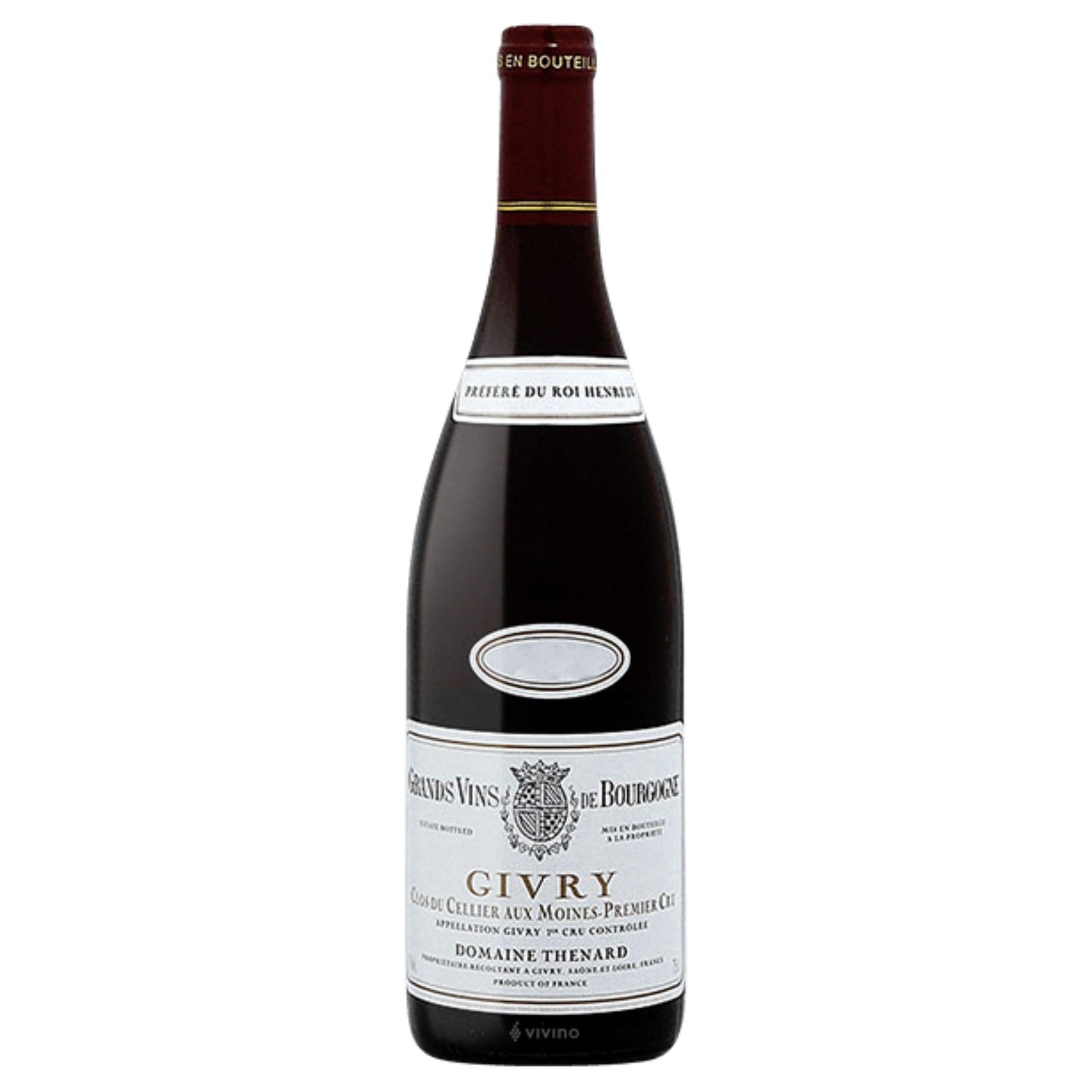 2018 Domaine Thenard Givry 1er Cru Clos du Cellier aux Moines | Pre-Arrival Offer
