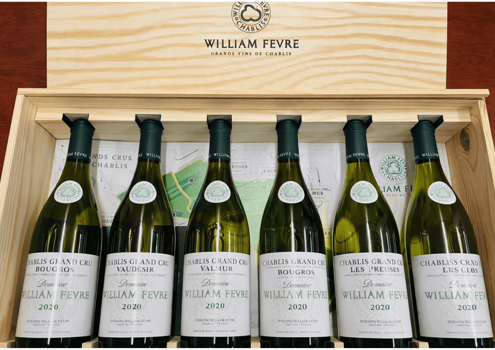 2020 William Fevre Grands Cru Journey 6-Pack – Chablis, Burgundy