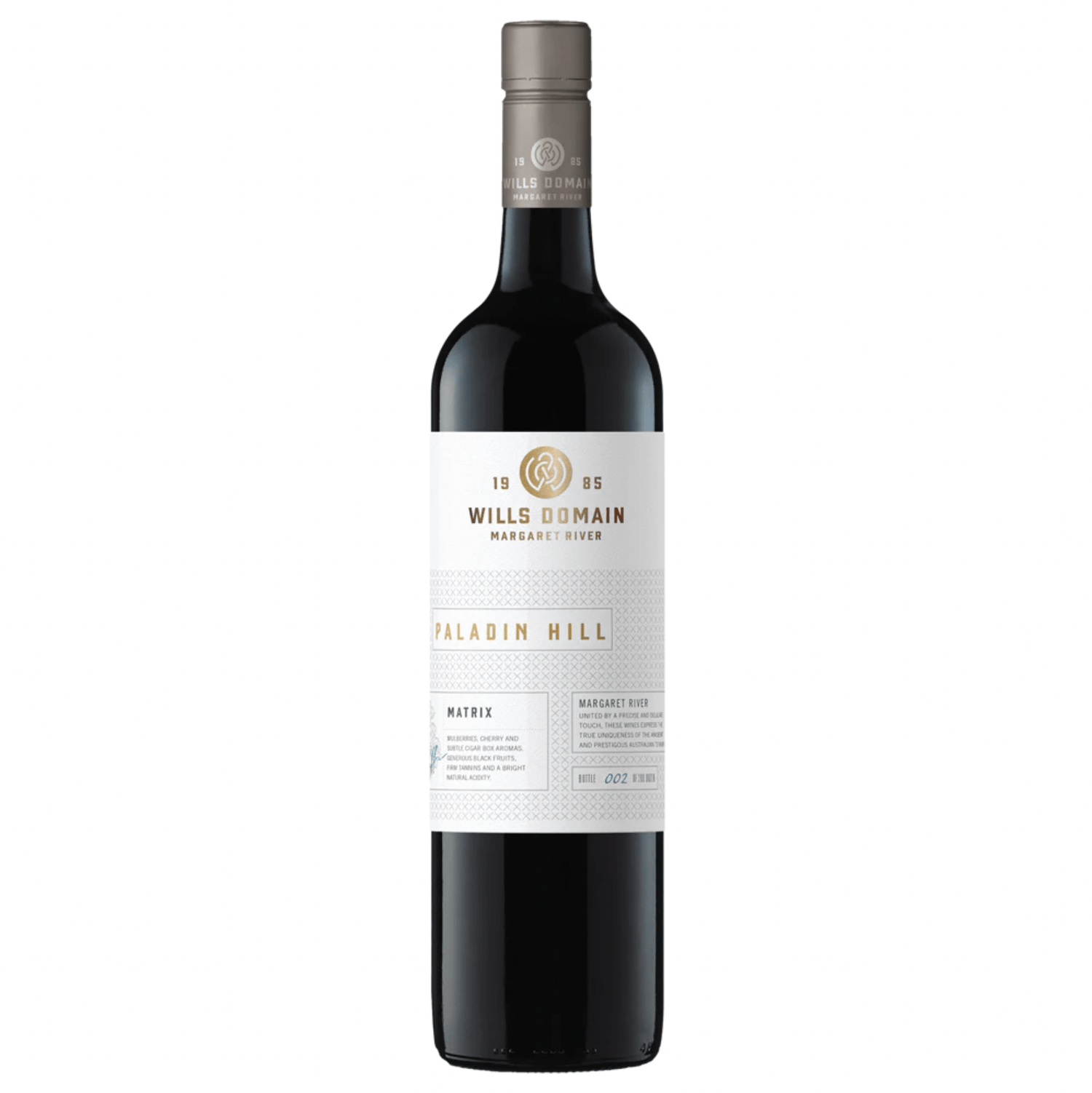 2020 Wills Domain Paladin Hill Matrix Cabernet Blend – Margaret River