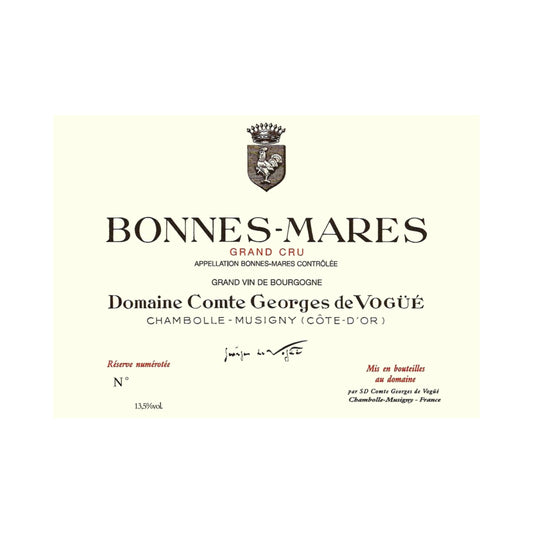 2021 Comte Georges de Vogue Bonnes-Mares Grand Cru front label