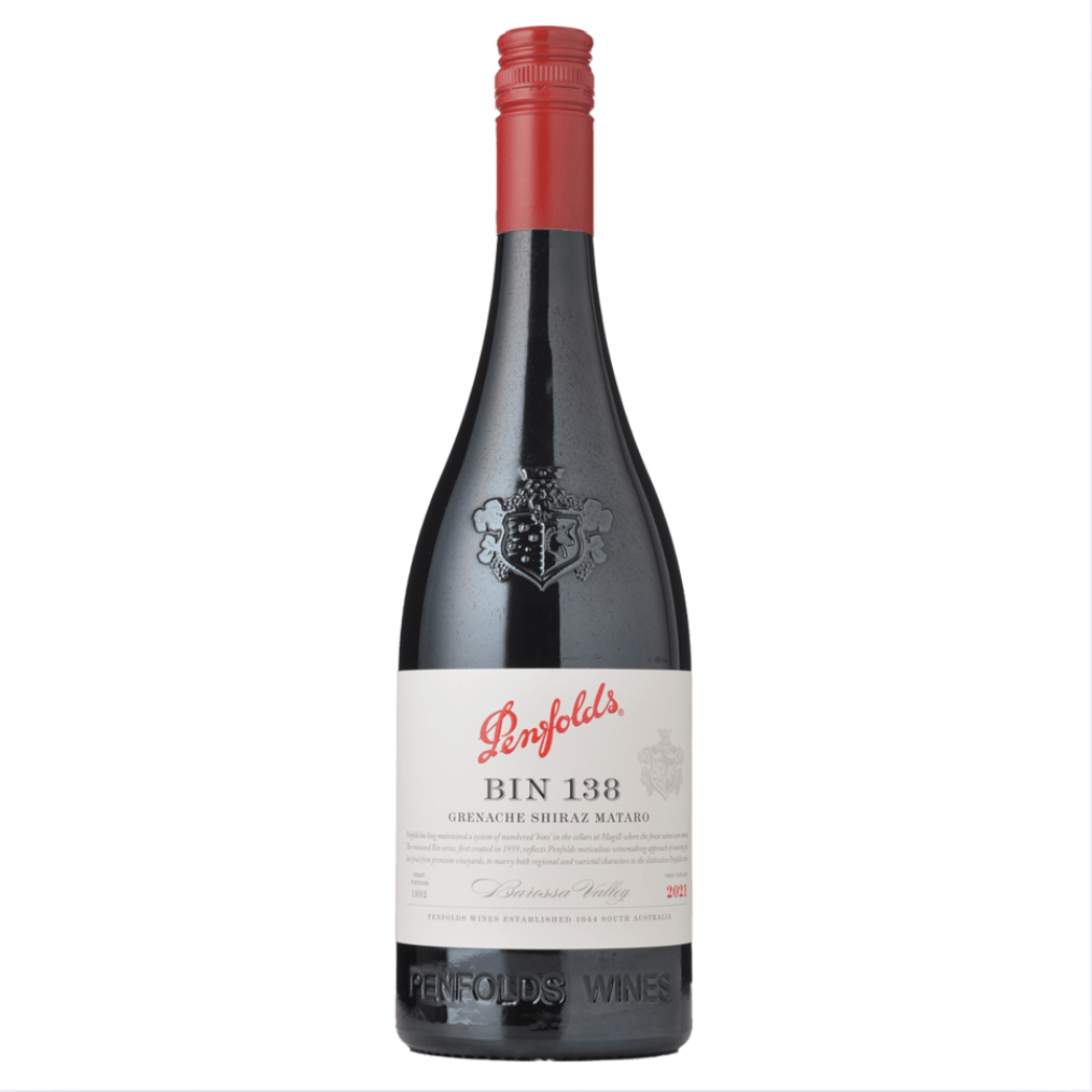 2021 Penfolds Bin 138 Grenache Shiraz Mourvedre (GSM)