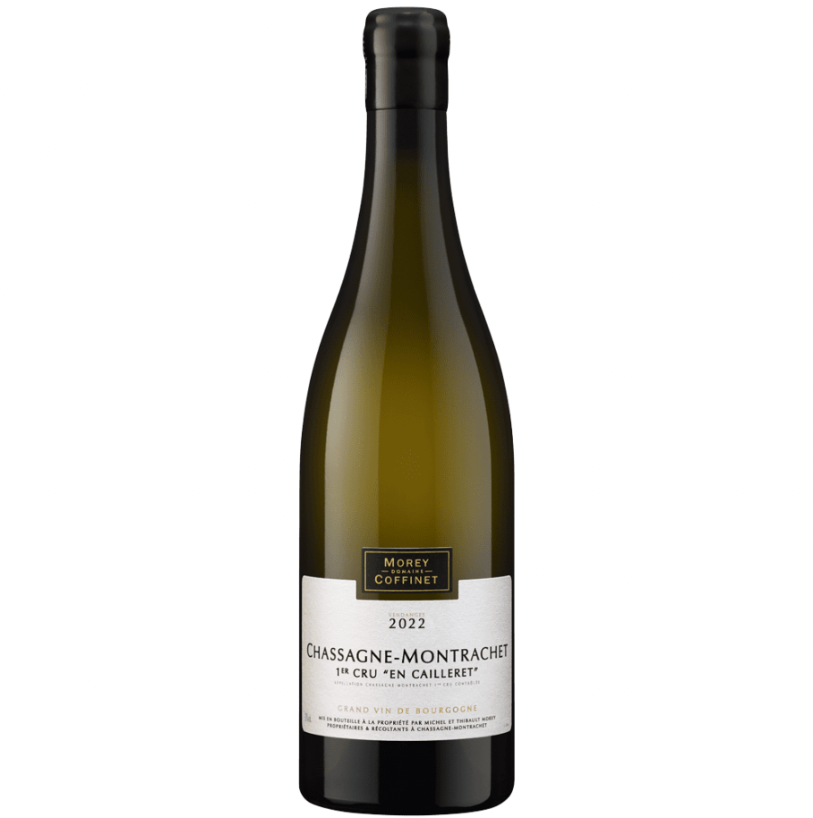 2022 Domaine Morey - Coffinet Chassagne - Montrachet 1er Cru "En Cailleret" (Bio certifié)