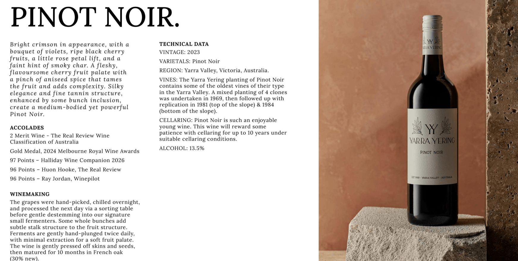 2023 Yarra Yering Pinot Noir