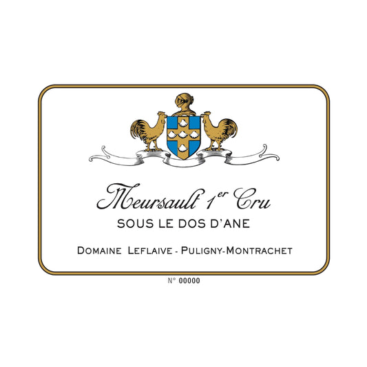 2023 Domaine Leflaive Meursault 1er Cru Sous le Dos d'Ane front label