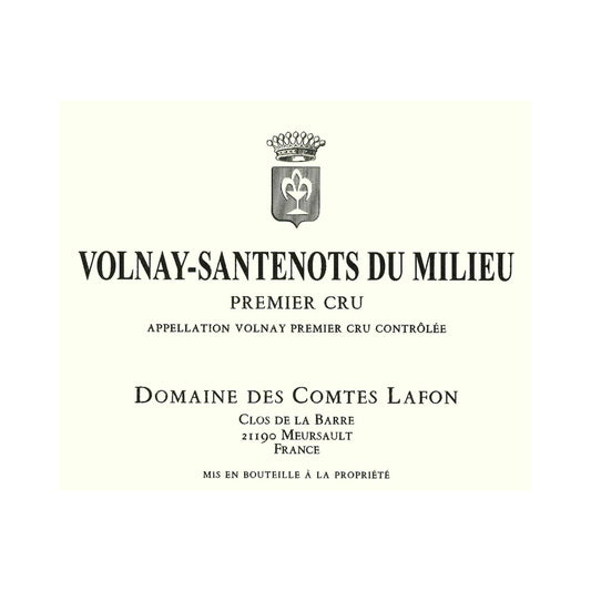 2023 Domaine des Comtes Lafon Volnay 1er Cru Santenots-du-Milieu front label