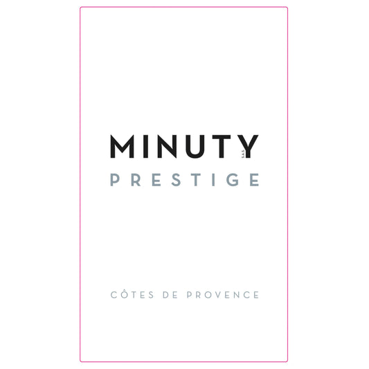2024 Chateau Minuty Prestige Rose front label