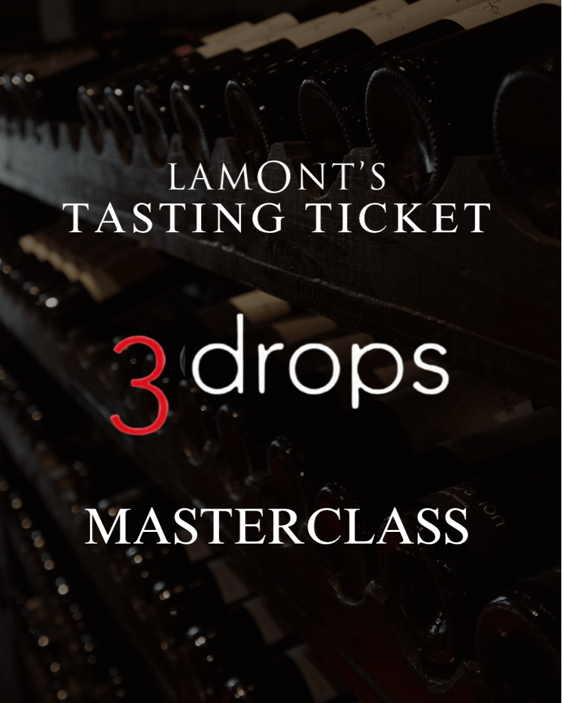 3drops Masterclass Tasting Tickets