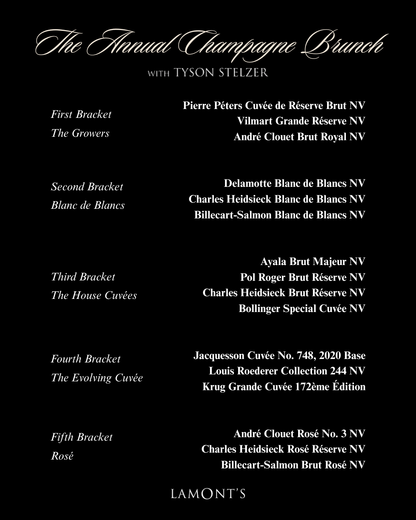 The Annual Champagne Brunch | Sun Nov 22