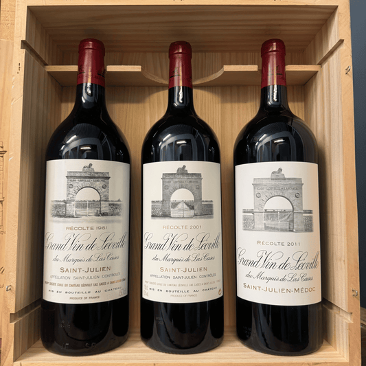 1981, 2001 & 2011 Chateau Leoville Las Cases ‘Grand Vin de Leoville’ St-Julien Magnum Collection