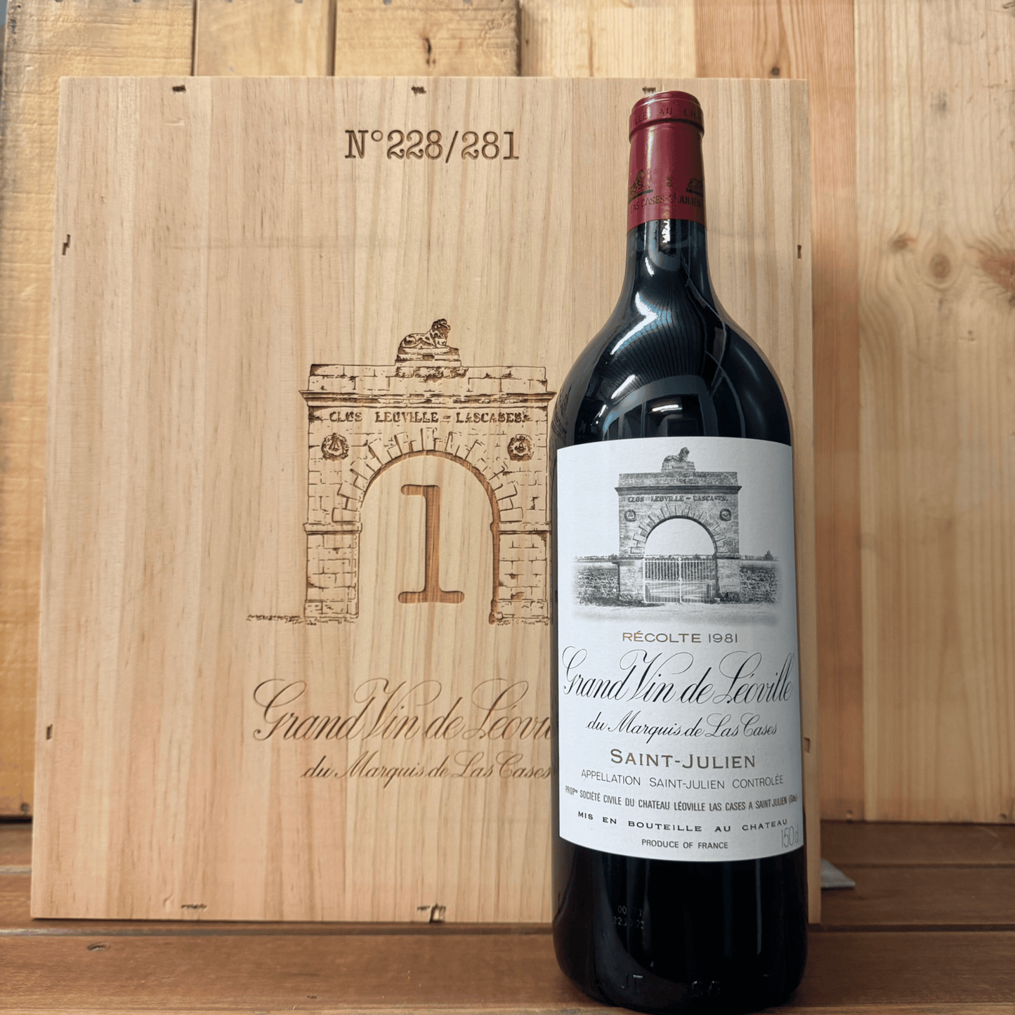 1981, 2001 & 2011 Chateau Leoville Las Cases ‘Grand Vin de Leoville’ St-Julien Magnum Collection