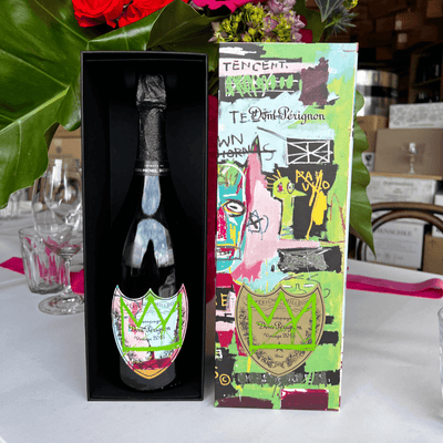 2015 Dom Perignon Jean-Michel Basquiat Tribute Vintage Brut Gift Box (Single Bottle)