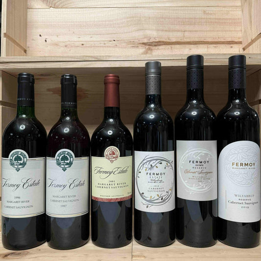 Fermoy Cabernet Vintage Vertical 6 pack