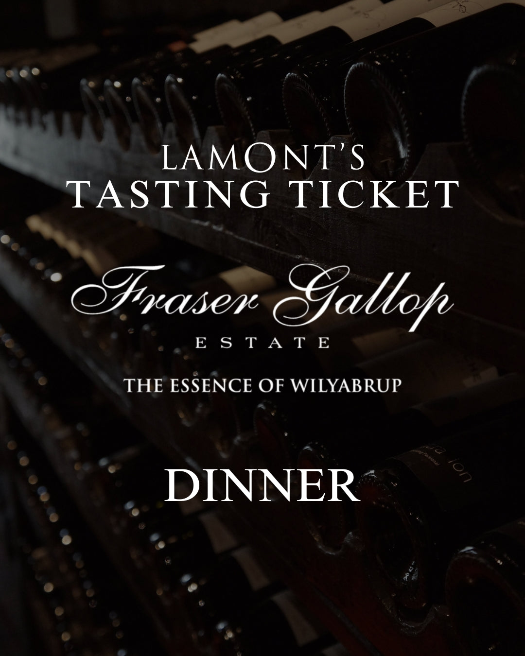 Fraser Gallop Dinner | Sun 12 Oct