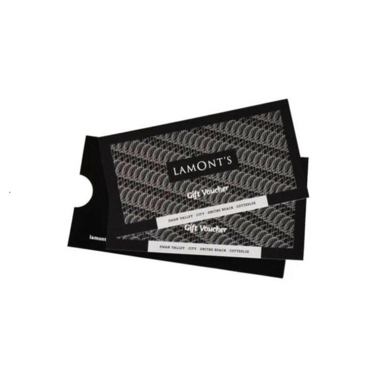 Lamont's Gift Voucher $100.00 (Physical Copy)