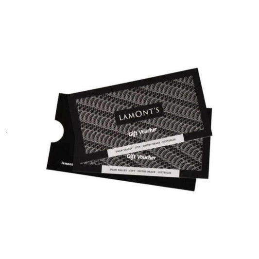 Lamont's Gift Voucher $100.00 (Physical Copy)