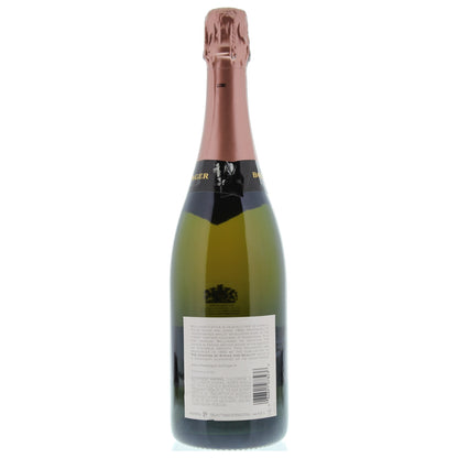 NV Bollinger Rose back label