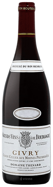 2018 Domaine Thenard Givry 1er Cru Clos du Cellier aux Moines