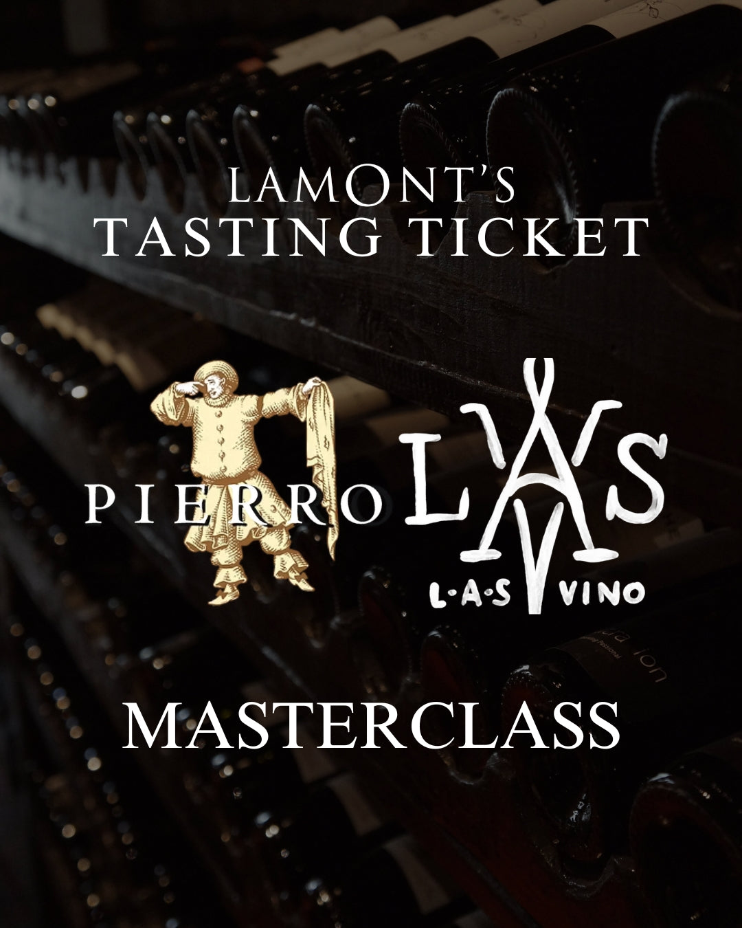 PIERRO. x L.A.S VINO MASTERCLASS | Sun 2 Nov
