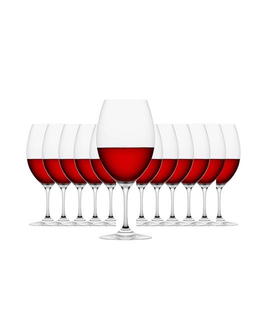 Plumm Everyday Red Wine Glass (Set of 12 Glasses)