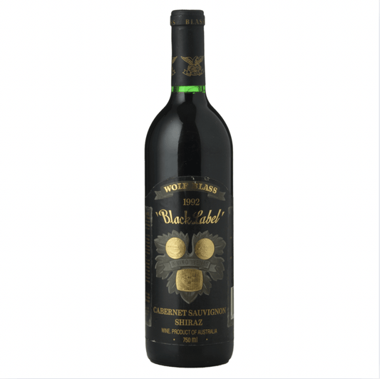 1992 Wolf Blass Black Label Cabernet Sauvignon - Shiraz