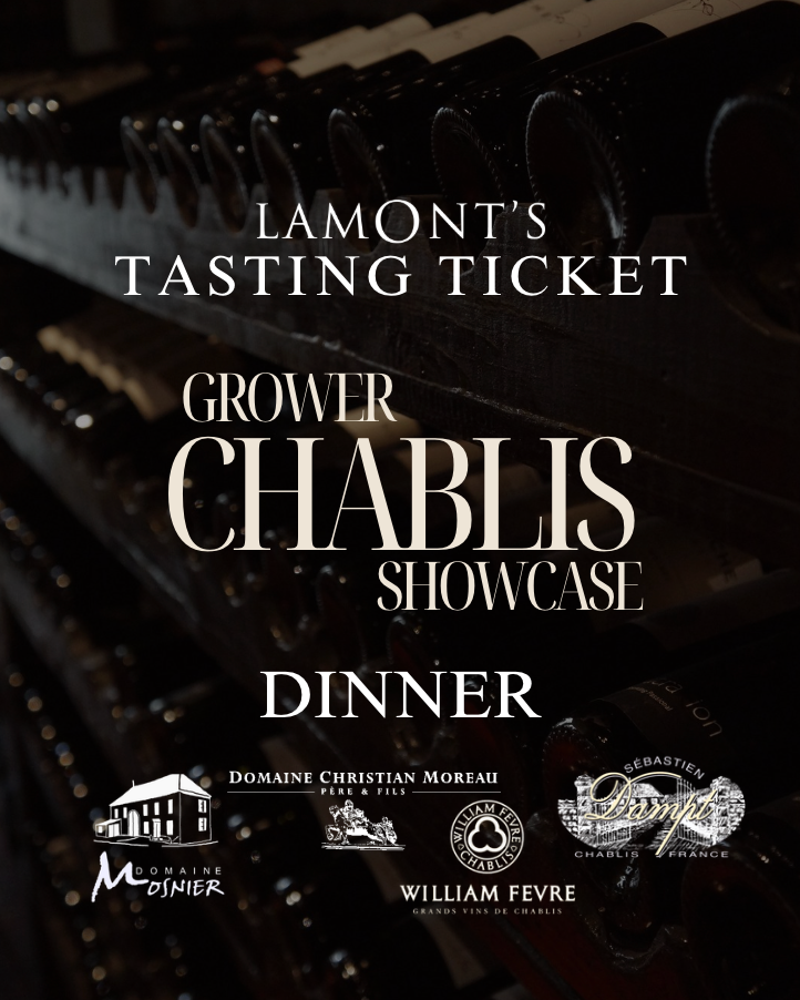 Grower Chablis Showcase DINNER | Sun April 5