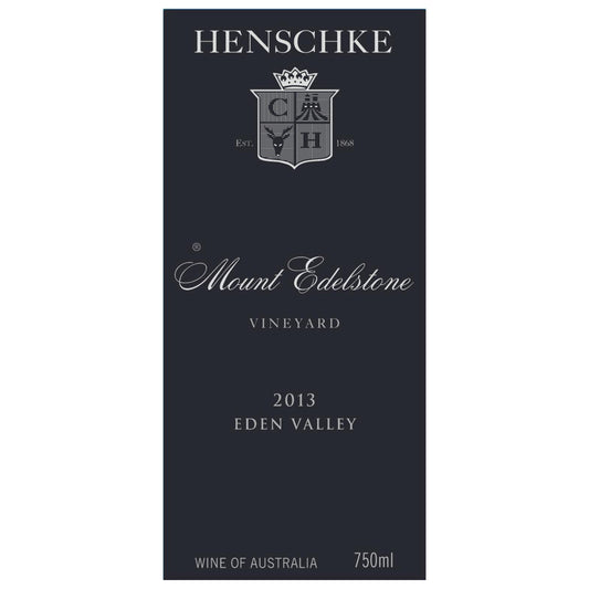 2013 Henschke 'Mount Edelstone' Shiraz - Museum Release front label