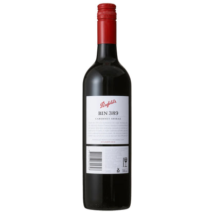 2006 Penfolds Bin 389 Cabernet Shiraz [Museum] back label