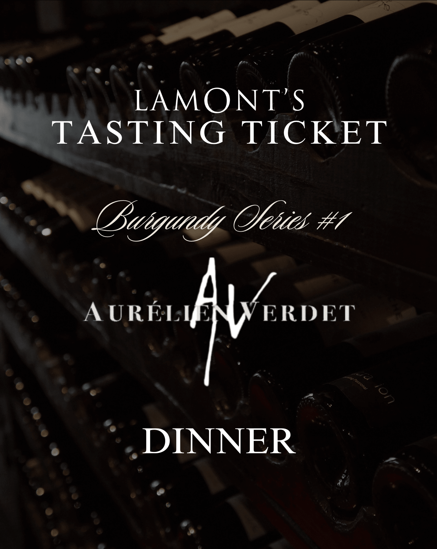 Burgundy Aurélien Verdet Verticals DINNER