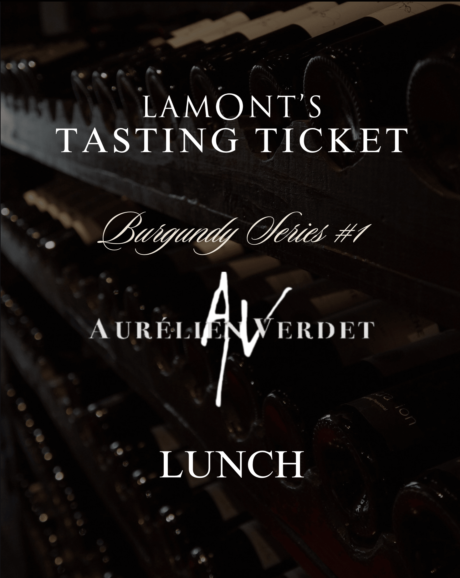 Burgundy 1 Aurélien Verdet Verticals LUNCH | Sun April 12