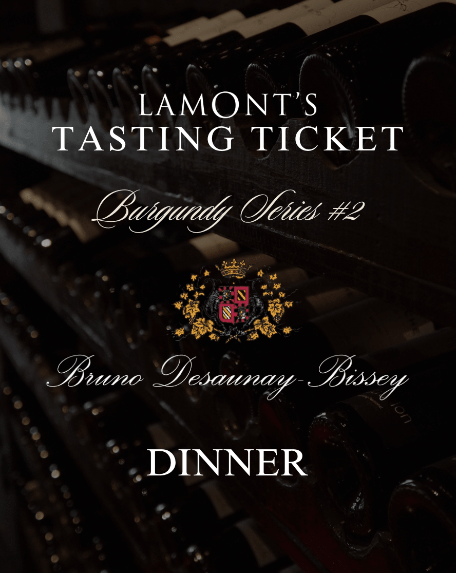Burgundy 2 Bruno Desaunay - Bissey DINNER | Sun April 19