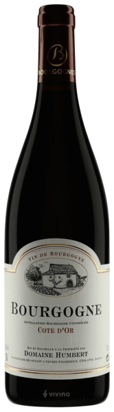 2023 Humbert Freres Bourgogne Cote d'Or Rouge
